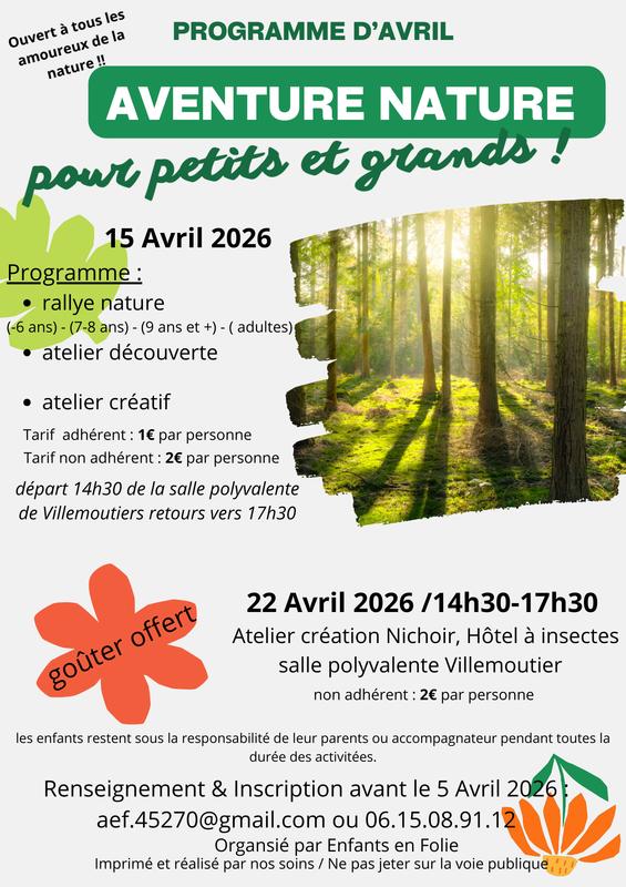 Atelier création nichoir, hôtel à insectes