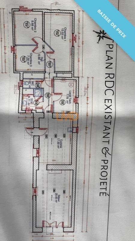 Maison de campagne - 94 m² - 5 pièces