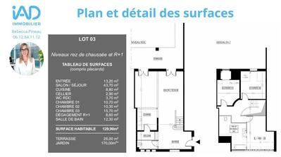 Maison - 130 m² - 4 pièces