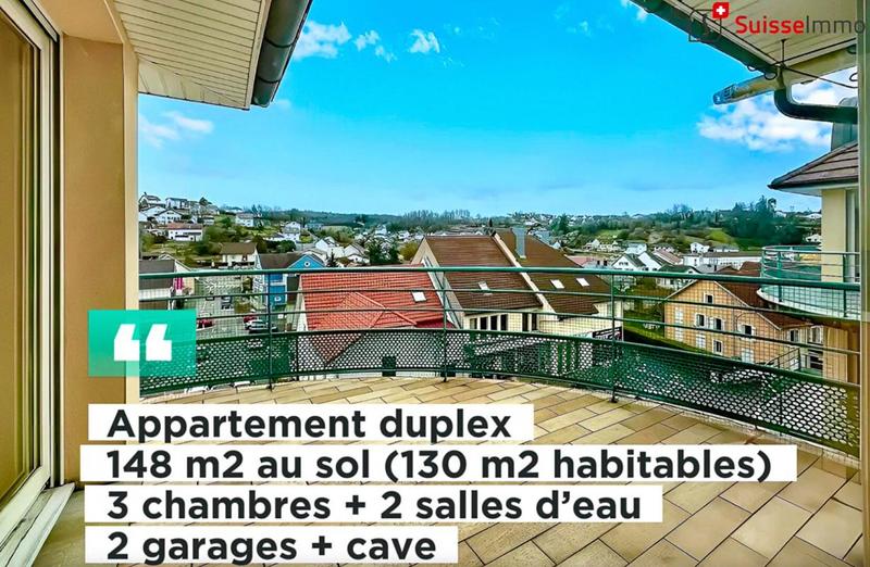 Duplex - 148 m² - 5 pièces