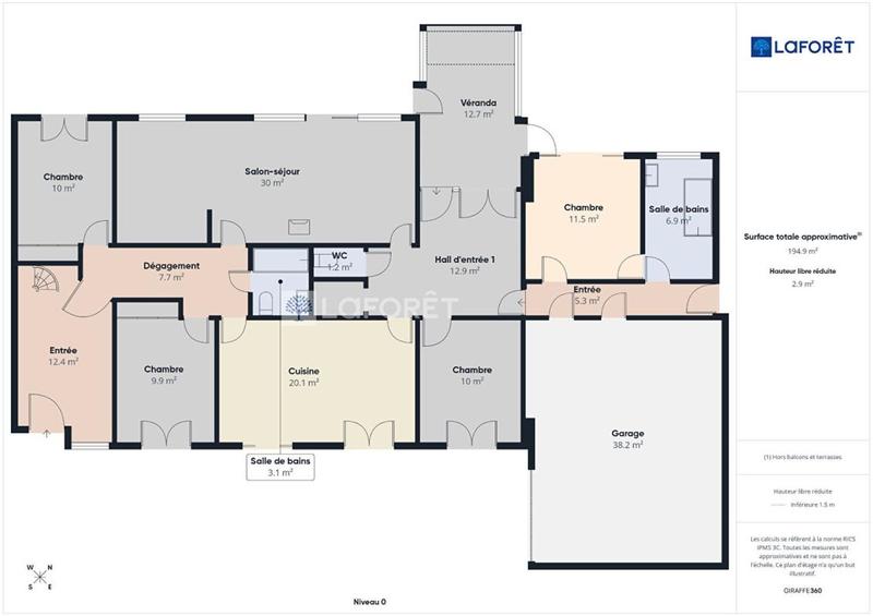 Maison - 149 m² - 6 pièces