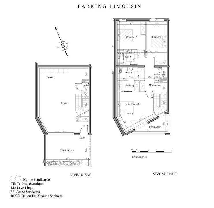 Duplex - 112 m² - 4 pièces