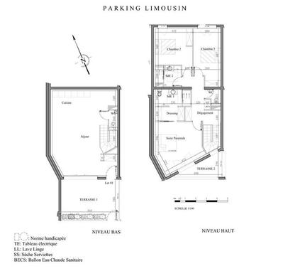 Duplex - 112 m² - 4 pièces
