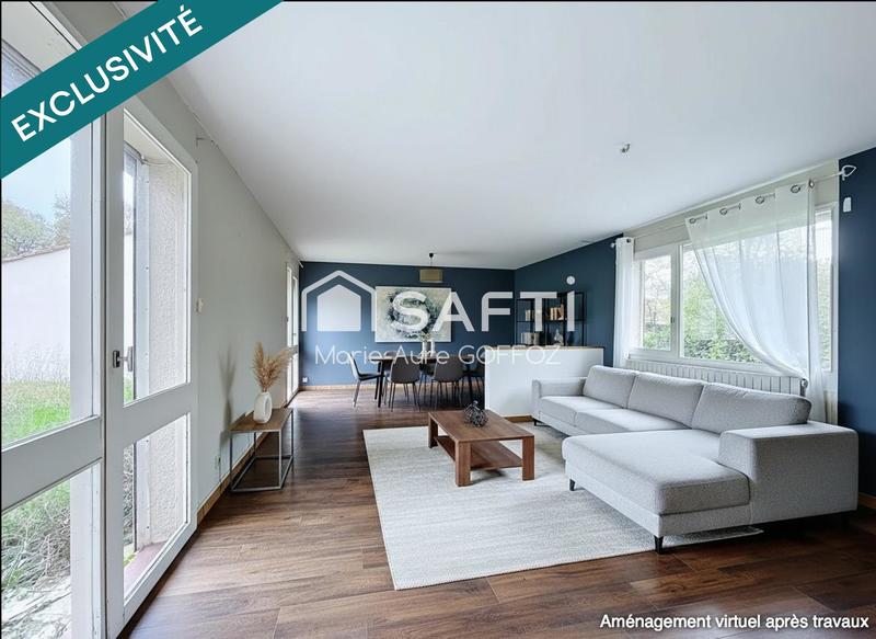 Maison - 91 m² - 4 pièces