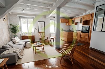 Maison de ville - 84 m² - 4 pièces