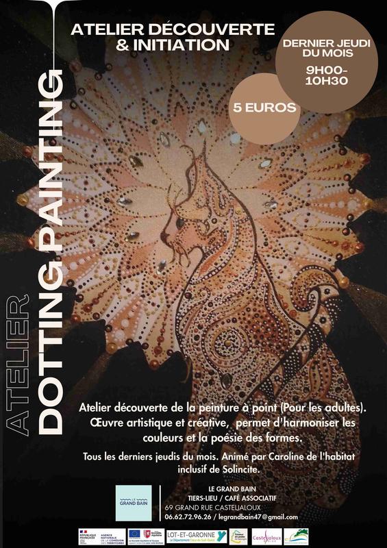 Atelier dotting painting