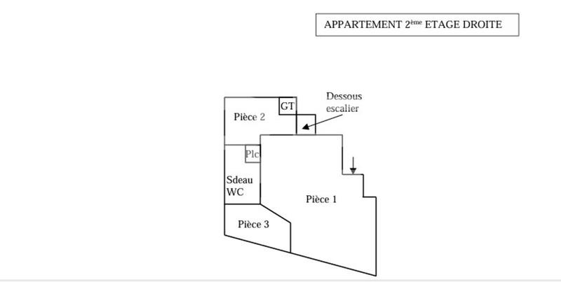 Duplex - 96 m² - 3 pièces