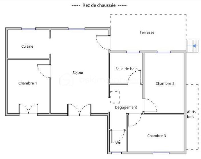 Villa - 80 m² - 4 pièces