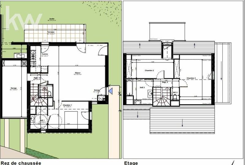 Maison - 101 m² - 4 pièces