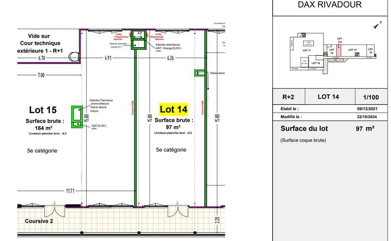 Local d'activités - 97 m²