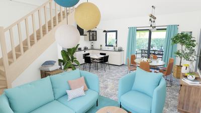 Maison - 95 m² - 5 pièces