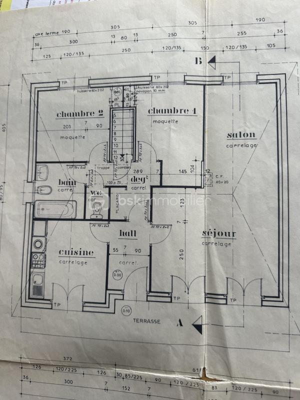 Maison - 89 m² - 4 pièces