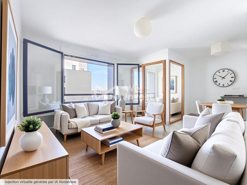 Appartement - 40 m² - 2 pièces