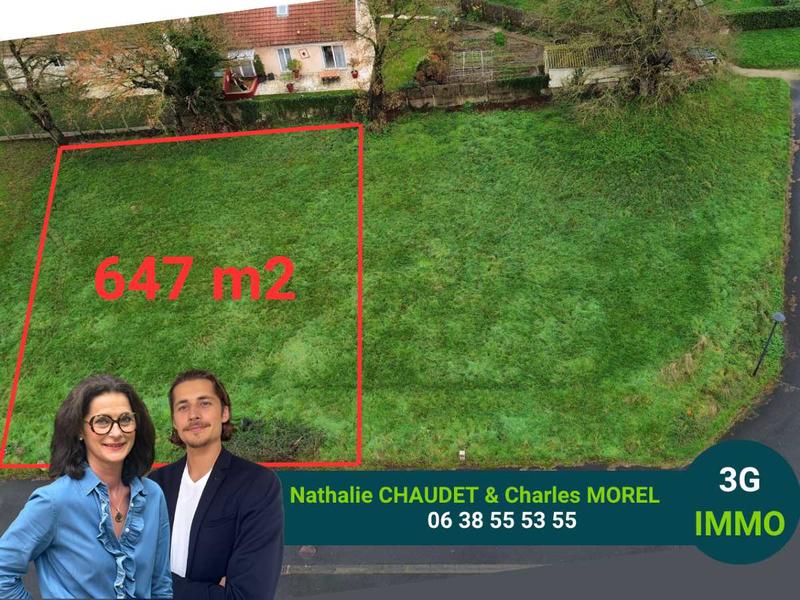 Terrain constructible - 647 m²