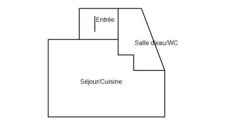 Appartement - 19 m² - 1 pièce