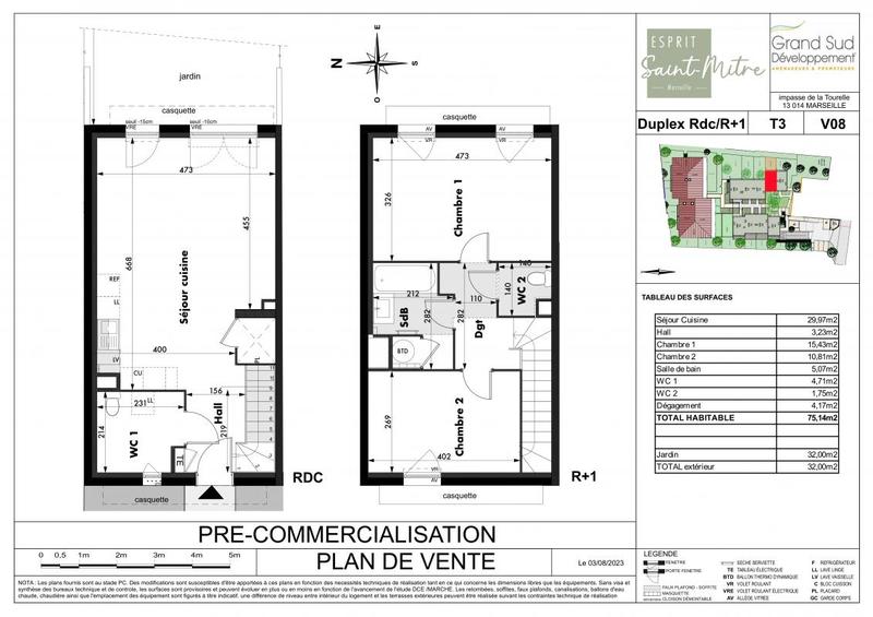 Villa - 75 à 86 m² - 3 pièces