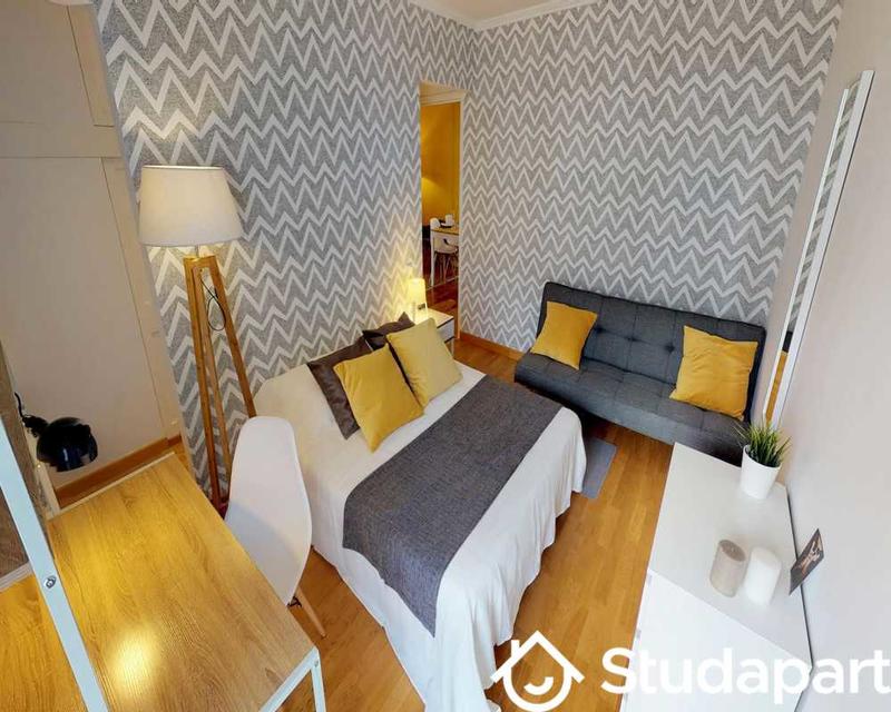 Chambre - 40 m² - 1 pièce