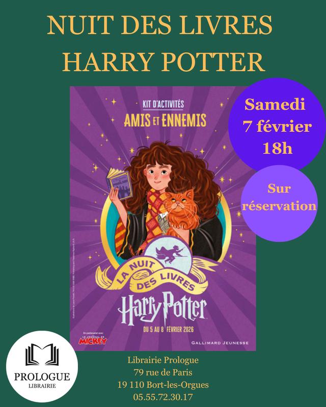 Nuit des livres Harry Potter