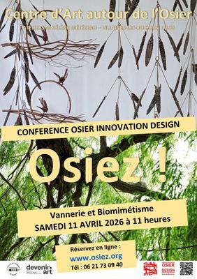 Conférence "Vannerie et biomimétisme" et visites guidées