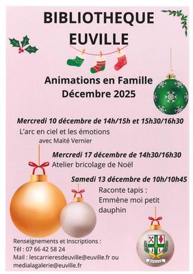 Atelier bricolage de Noël