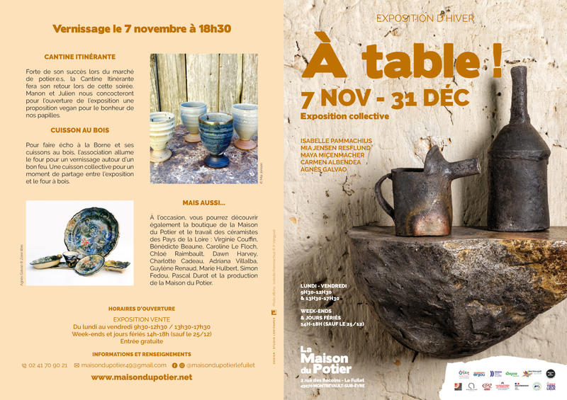 Exposition collective : a table !
