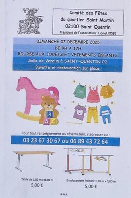 Bourse aux jouets - puériculture