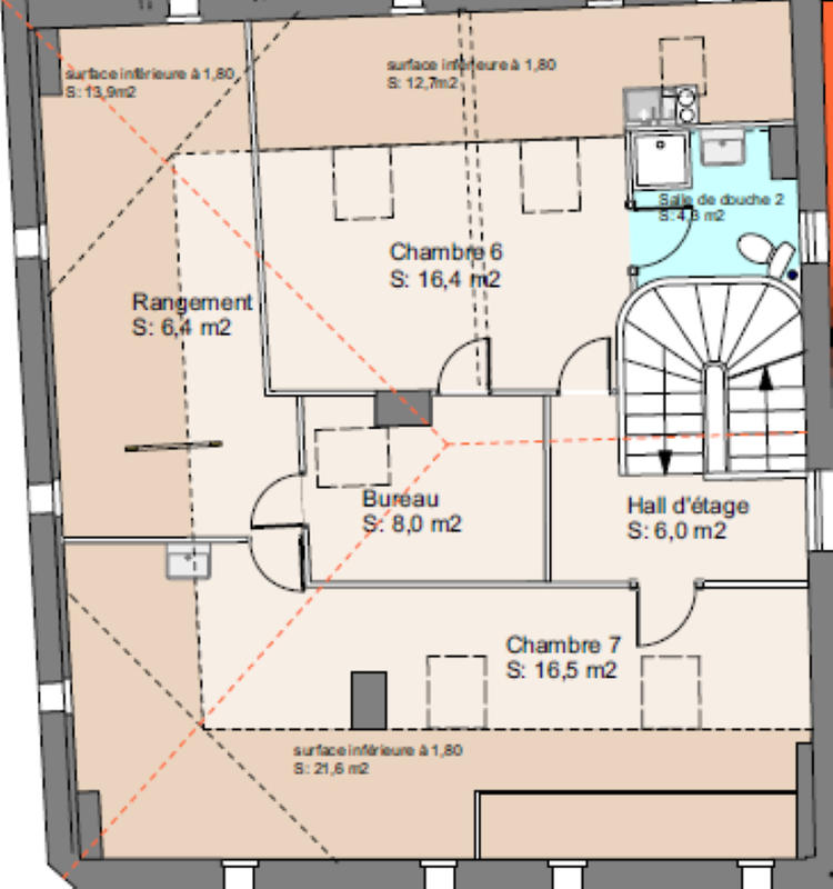 Appartement - 100 m² - 4 pièces