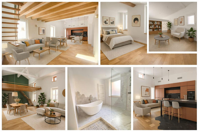 Appartement - 132 m² - 5 pièces