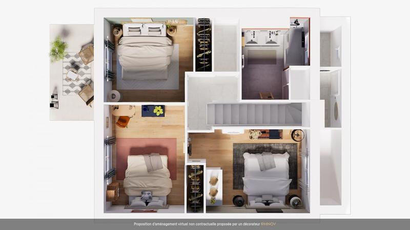 Maison - 84 m² - 4 pièces