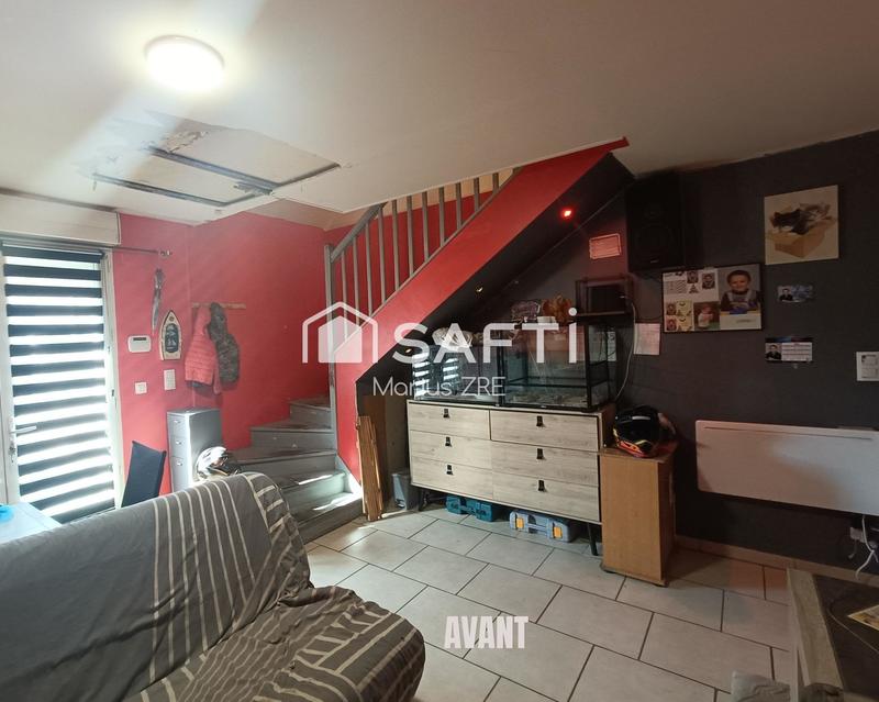 Maison - 62 m² - 3 pièces