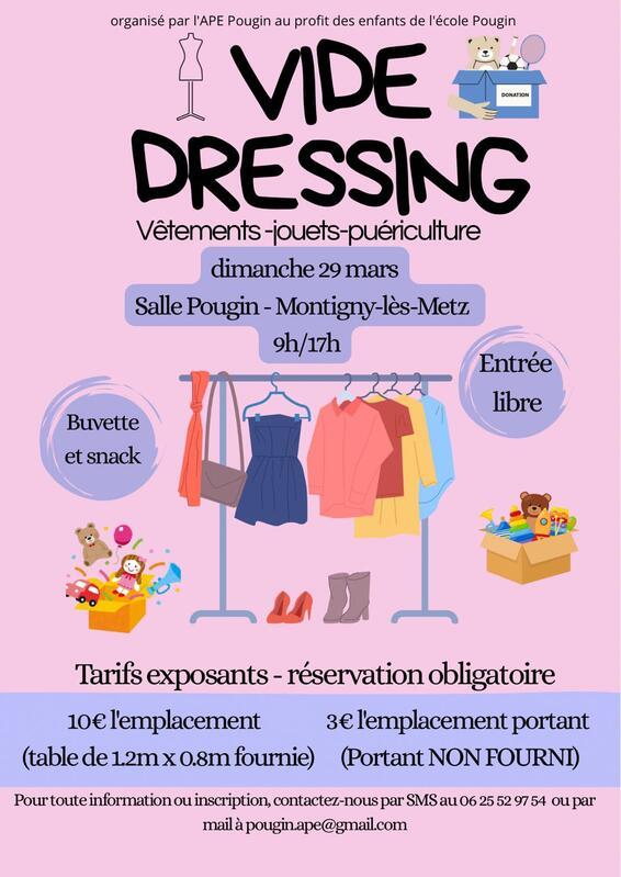 Bourse aux vêtements, jouets et puériculture