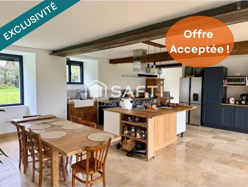 Maison - 124 m² - 2 pièces