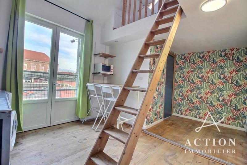 Studio - 17 m² - 1 pièce