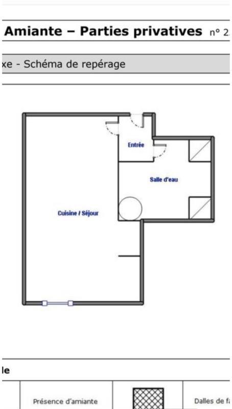 Studio - 22 m² - 1 pièce