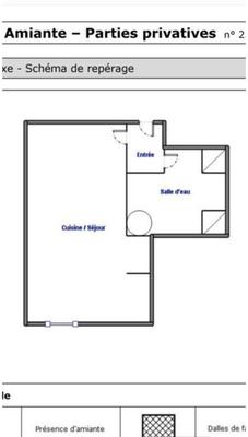 Studio - 22 m² - 1 pièce