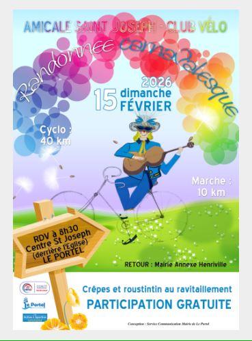 Randonnée Cyclotouriste carnavalesque