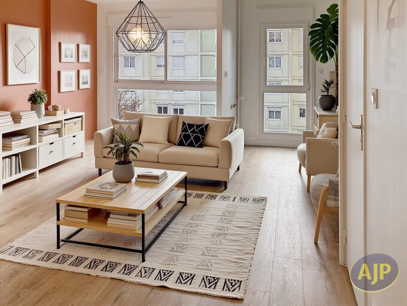 Appartement - 49 m² - 2 pièces