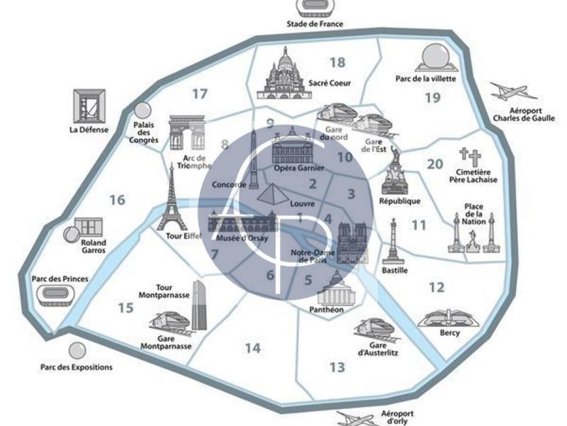 Appartement - 200 m² - 6 pièces