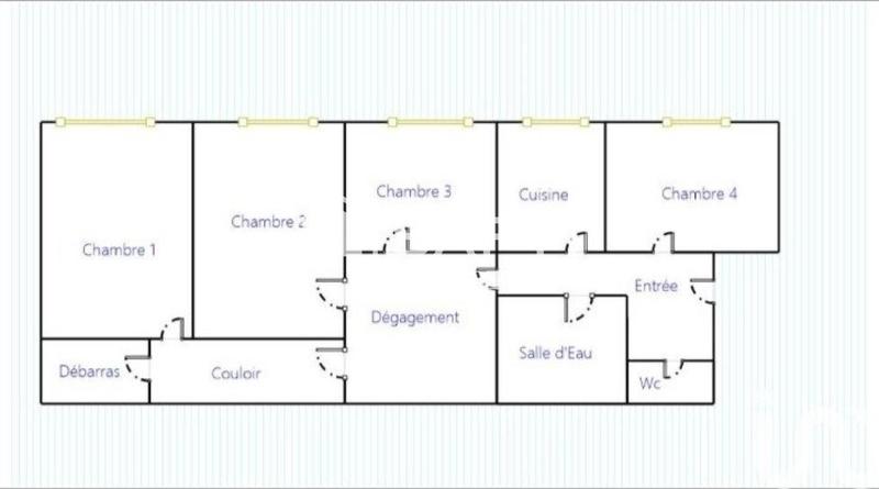 Appartement - 64 m² - 4 pièces