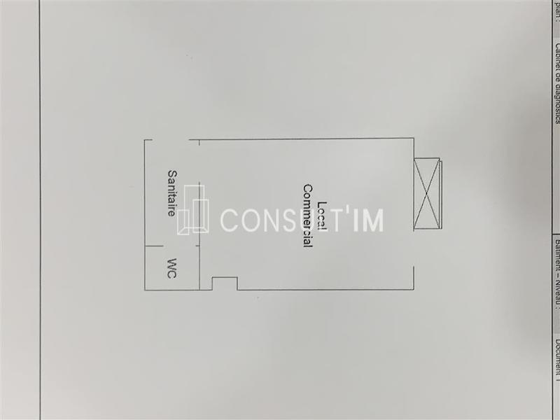 Local commercial - 20 m² - 1 pièce