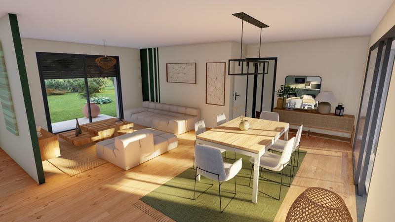 Maison - 104 m² - 4 pièces