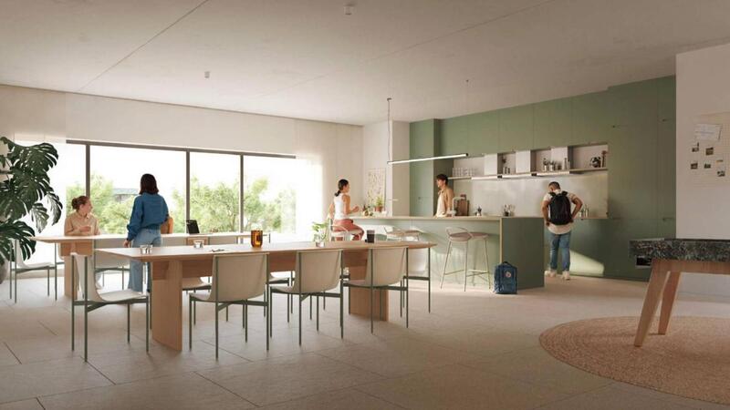 Chambre - 13 m² - 1 pièce