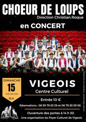 Concert Choeur de Loups