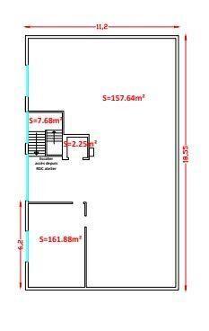 Local commercial - 1 700 m²