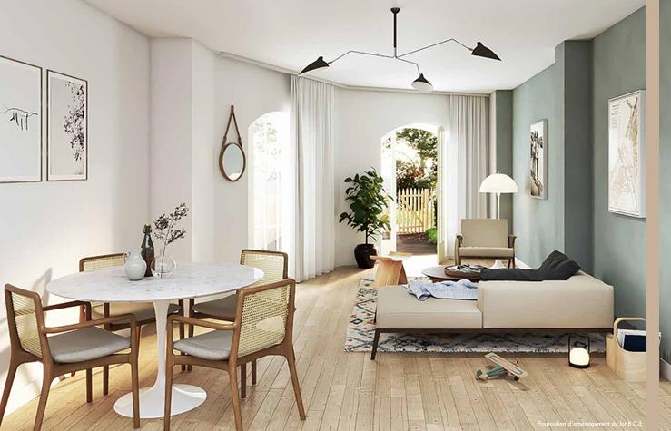 Appartement - 62 m² - 3 pièces