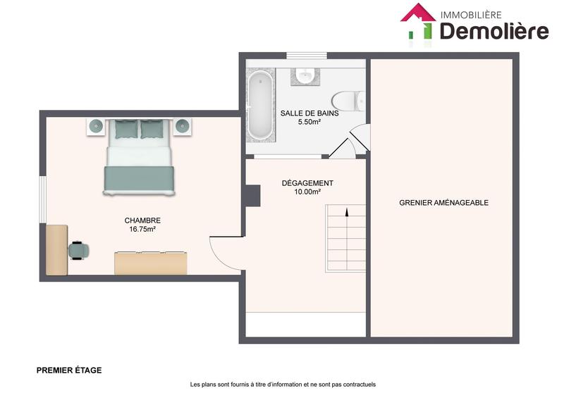 Maison - 92 m² - 4 pièces