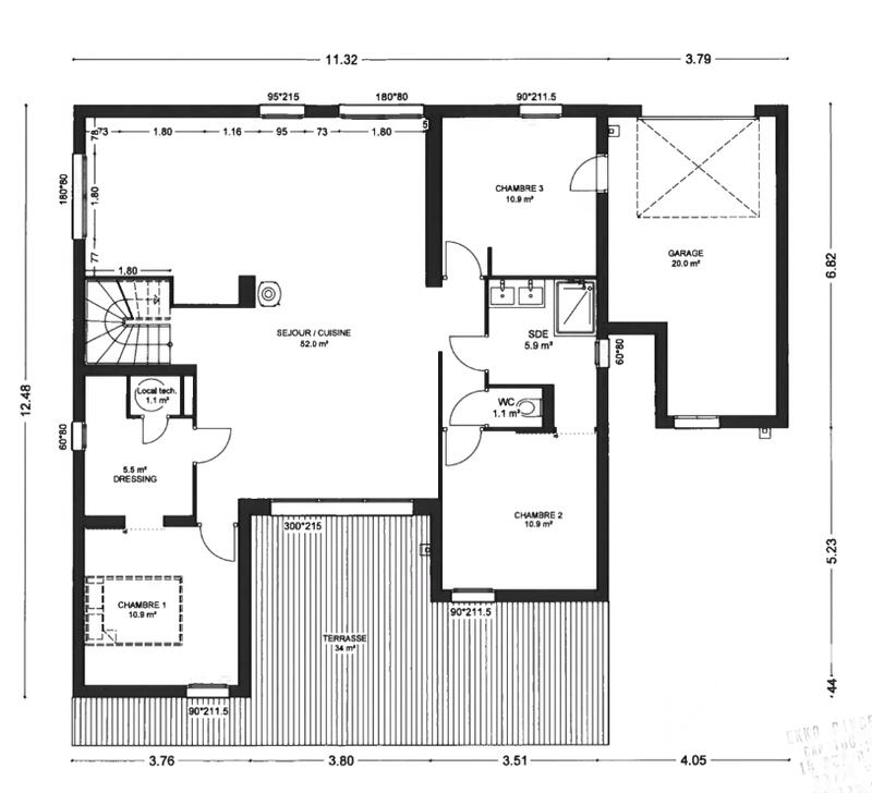 Maison de maîtres - 132 m² - 7 pièces