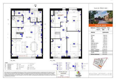 Maison - 84 m² - 4 pièces