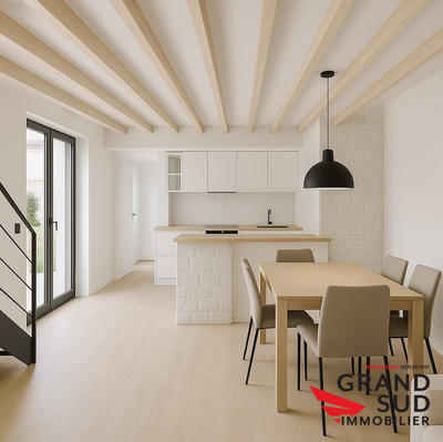 Maison - 70 m² - 3 pièces