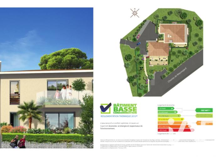 Appartement - 45 m² - 2 pièces